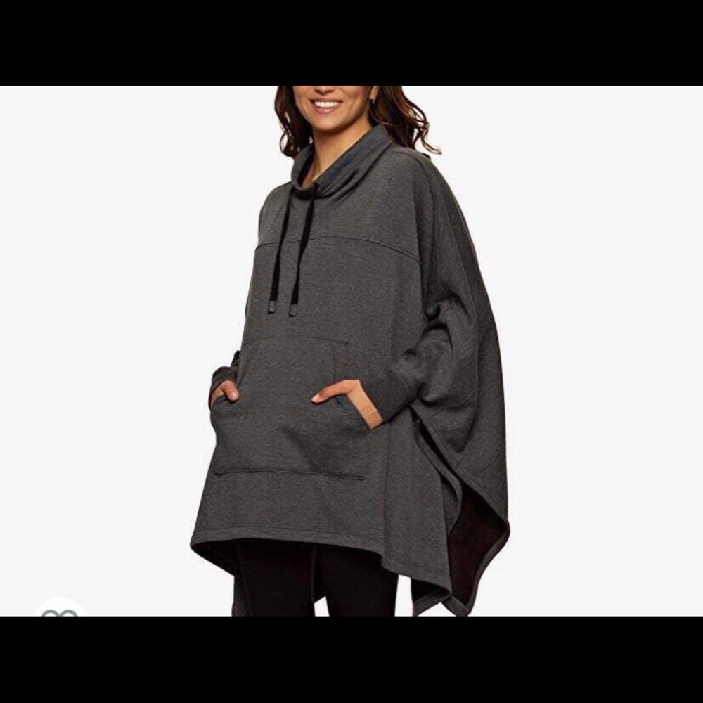 NWT Felina | Fleece-Lined Poncho/Sweatshirt